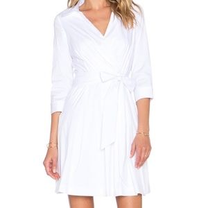 Milly Pleated Wrap Dress (Size 4)